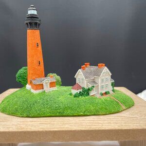 1998 Lighthouses of North America Kerry #846603 Currituck Beach NC Resin Statue